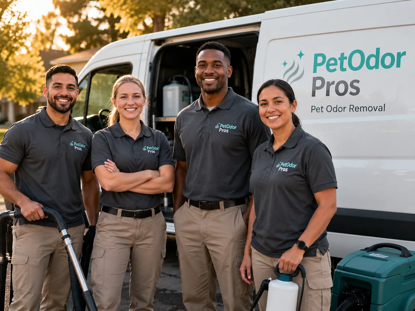 Pet Odor Removal team serving Concord, PA